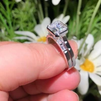 /public/photos/live/East West Emerald Cut Colorless Moissanite Wedding Ring Set 786 (4).webp